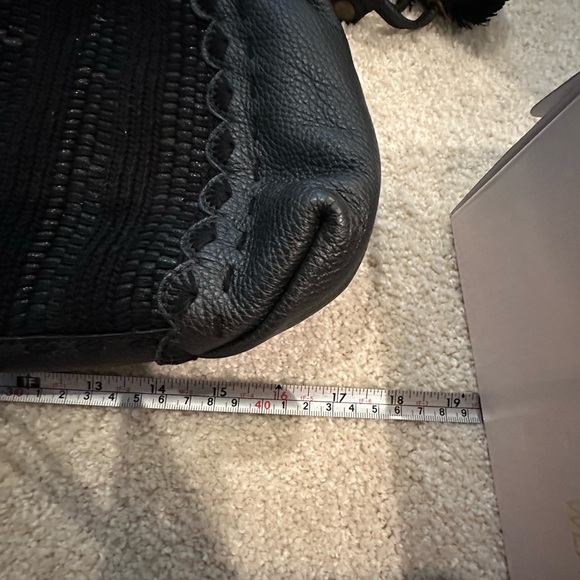 Isabella Fiore black bag with Pom details NWT - Picture 6 of 7